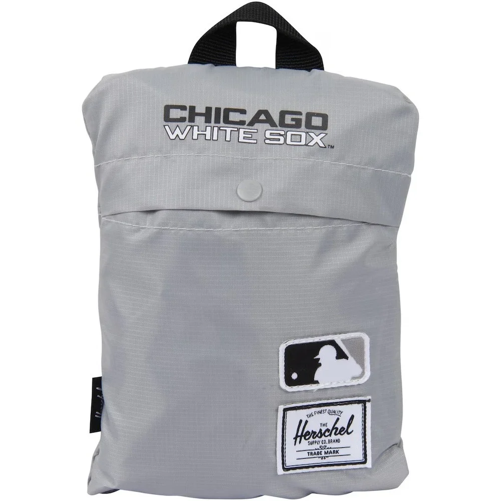 Herschel Supply Co Chicago White Sox MLB Packable‎ Daypack Backpack Grey Ripstop